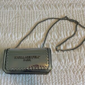 Karl Lagerfeld Kosette Logo Crossbody Bag